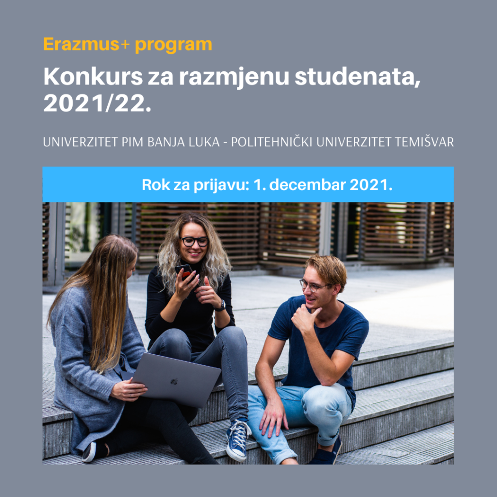 Erazmus +, Erasmus +, Temišvar 2021-22