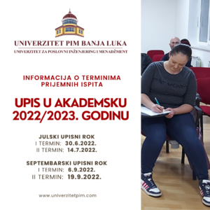 Read more about the article UPIS U AKADEMSKU 2022/2023. GODINU