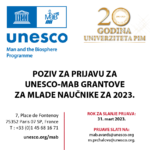 UNESCO-MAB grantovi za 2023.
