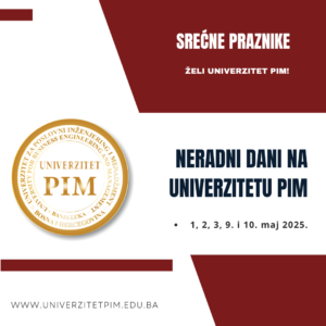 Read more about the article OBAVJEŠTENJE O NERADNIM DANIMA NA UNIVERZITETU